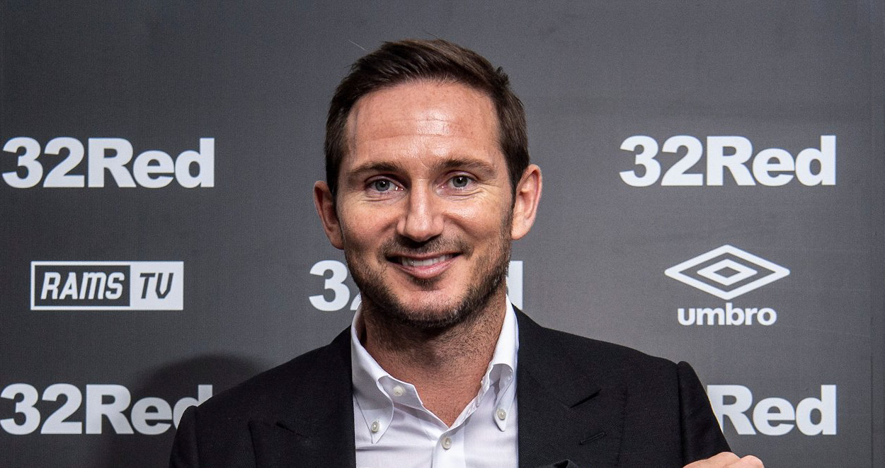 Manajer Derby County, Frank Lampard. (Foto: Twitter/