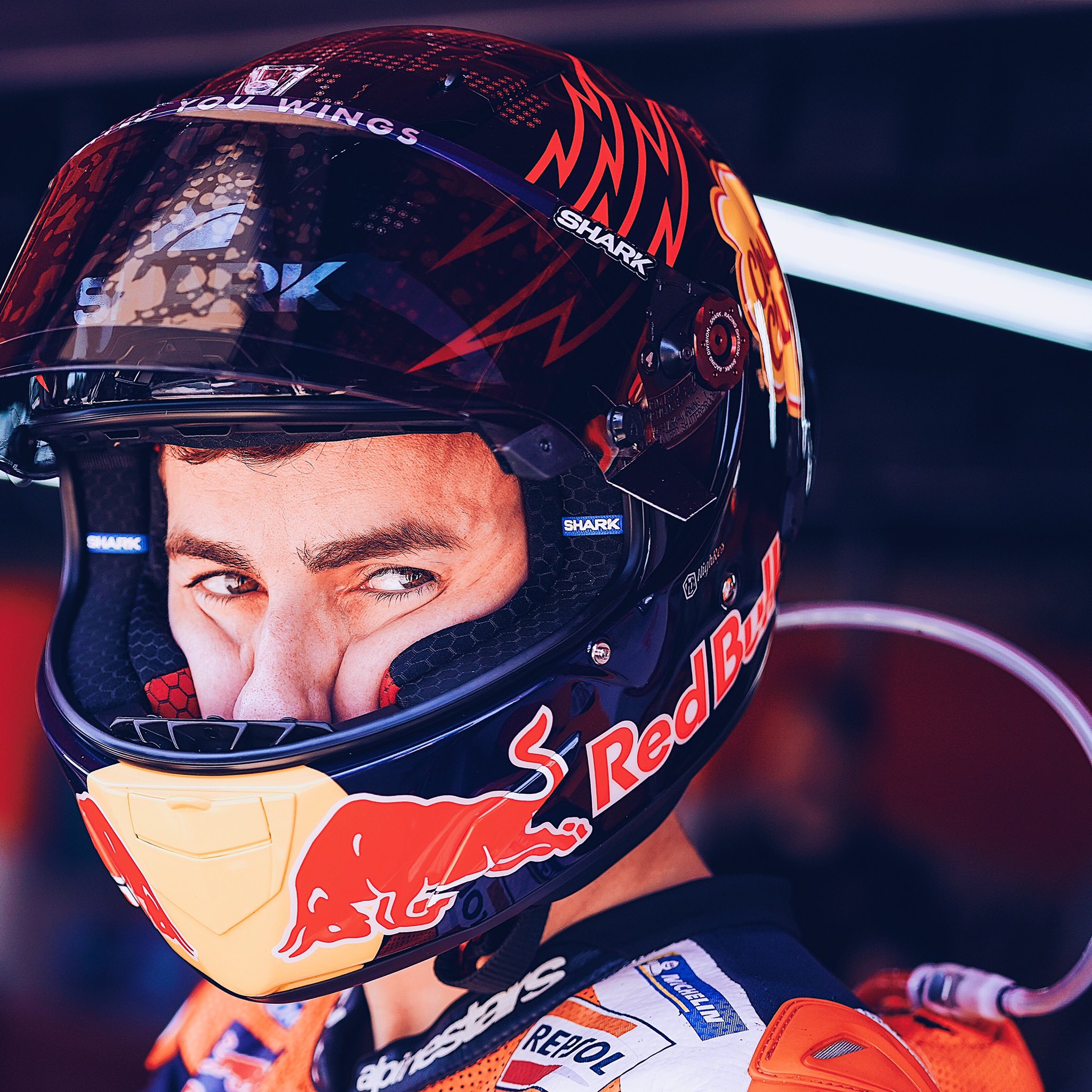 Jadi biang kerok insiden tabrakan karambol, pembalap Repsol Honda, Jorge Lorenzo.