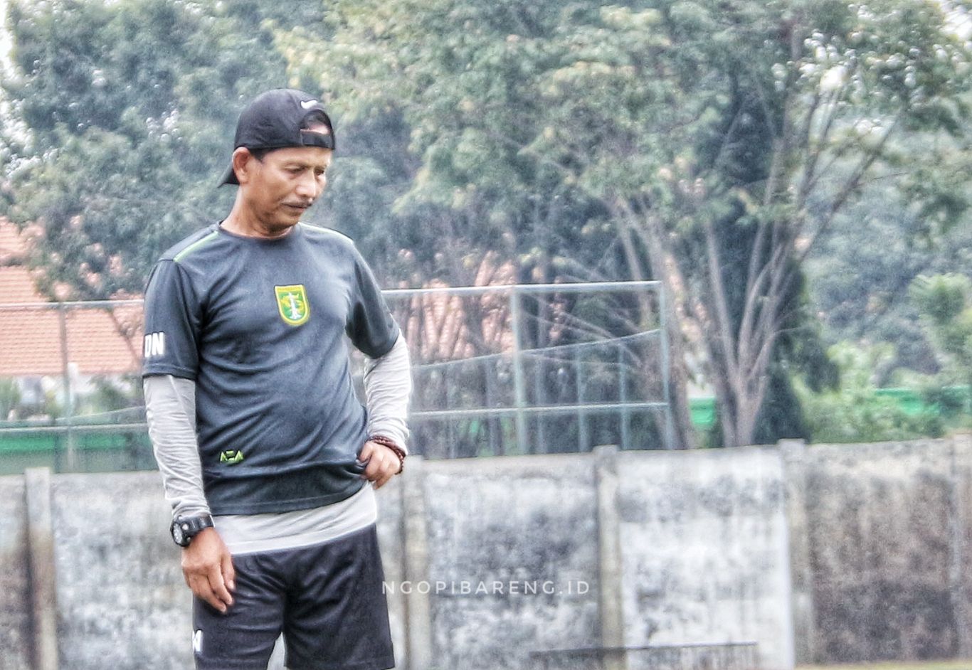 Pelatih Persebaya, Djajang Nurdjaman. (foto: Haris/ngopibareng.id)