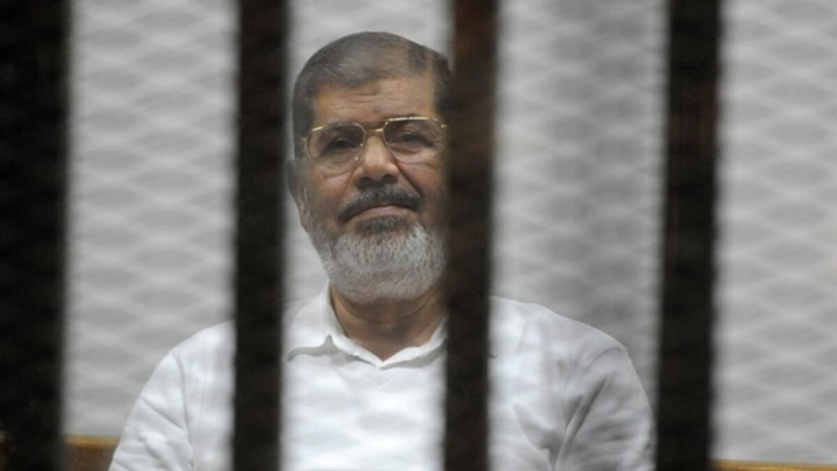 Mantan presiden Mesir, Mohamed Morsi.