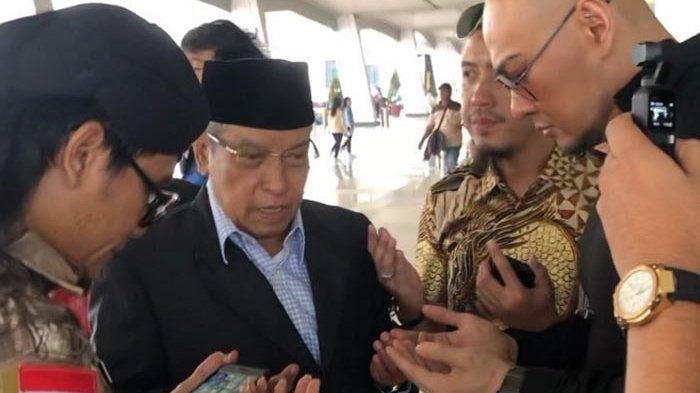 Deddy bersama KH Said Aqil Siroj di Jakarta. (Foto: nu for ngopibareng.id)