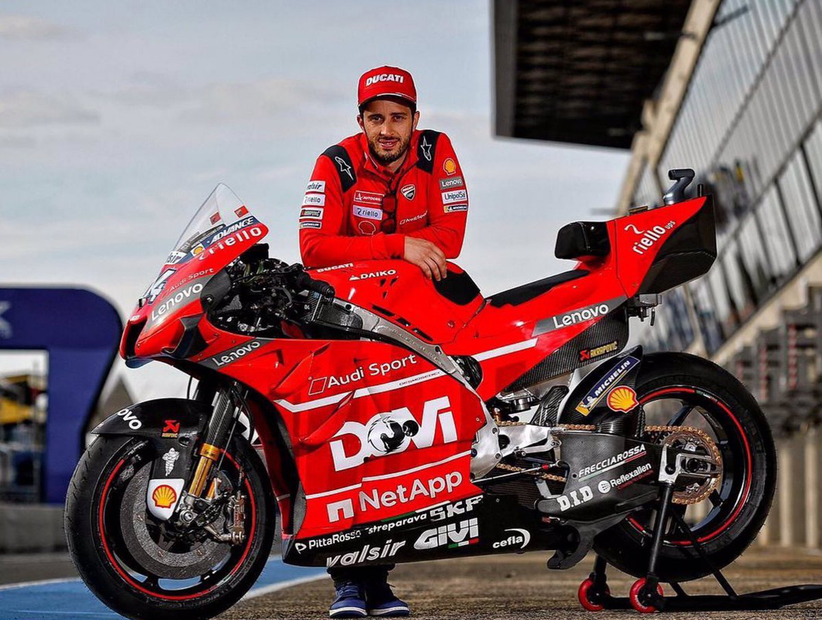 Andrea Dovizioso optimis bisa kompetitif di Assen dan Sachsenring. (Foto: Twitter/@AndreaDovizioso)