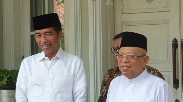 pasangan capres-cawapres Joko Widodo - Ma'ruf Amin. 