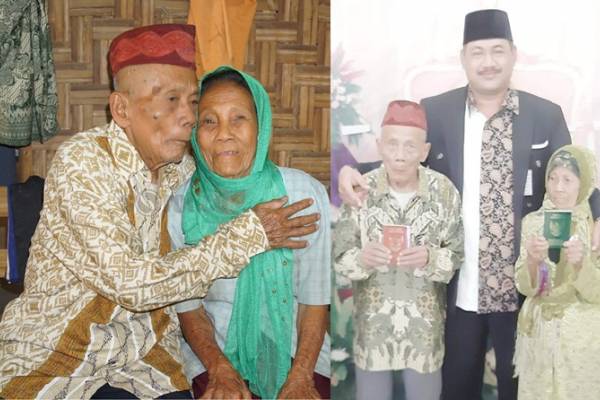 Nderek mangayubagya nggih mbah. Samawa nggih mbah. (Foto:Istimewa/Sorot Gunungkidul)