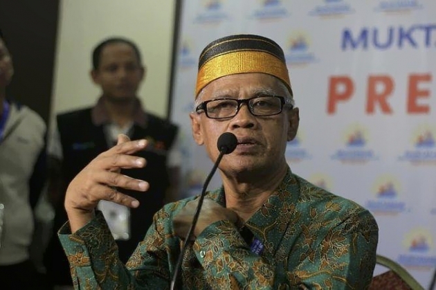 Ketua Umum Pimpinan Pusat Muhammadiyah, Haedar Nashir. (Foto: md for ngopibareng.id)