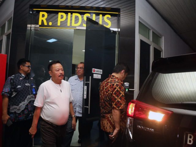 Jamintel Kejagung mendatangi Kantor Kejati DKI Jakarta usai KPK melakukan OTT terhadap jaksa di lingkungan Kejati DKI Jakarta. (Foto: Ant)