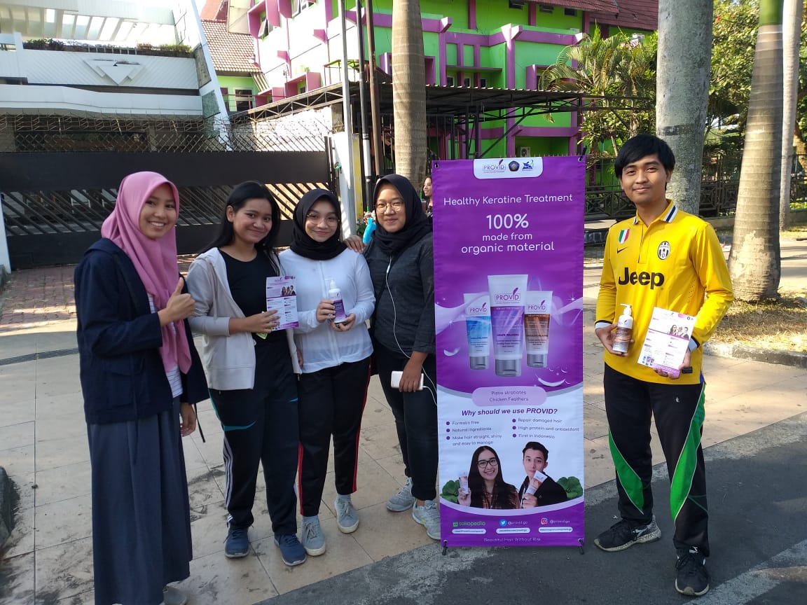 Tim Safe Keratin Treatment Provid Universitas Brawijaya, Malang (Foto: Istimewa) 