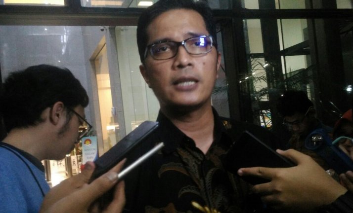 Juru Bicara KPK Febri Diansyah. (Foto: Antara/Benardy Ferdiansyah)