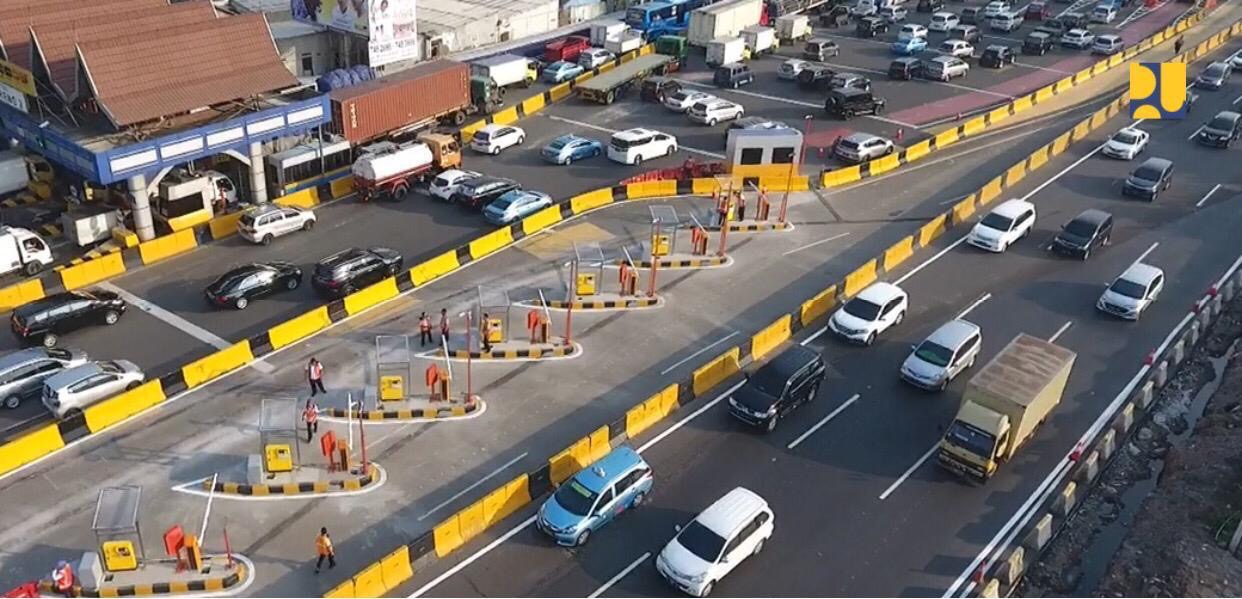 Smart System Pintu Gerbang Tol di Jakarta. (Dok PUPR)