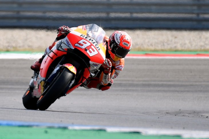 Pembalap Repsol Honda, Marc Marquez