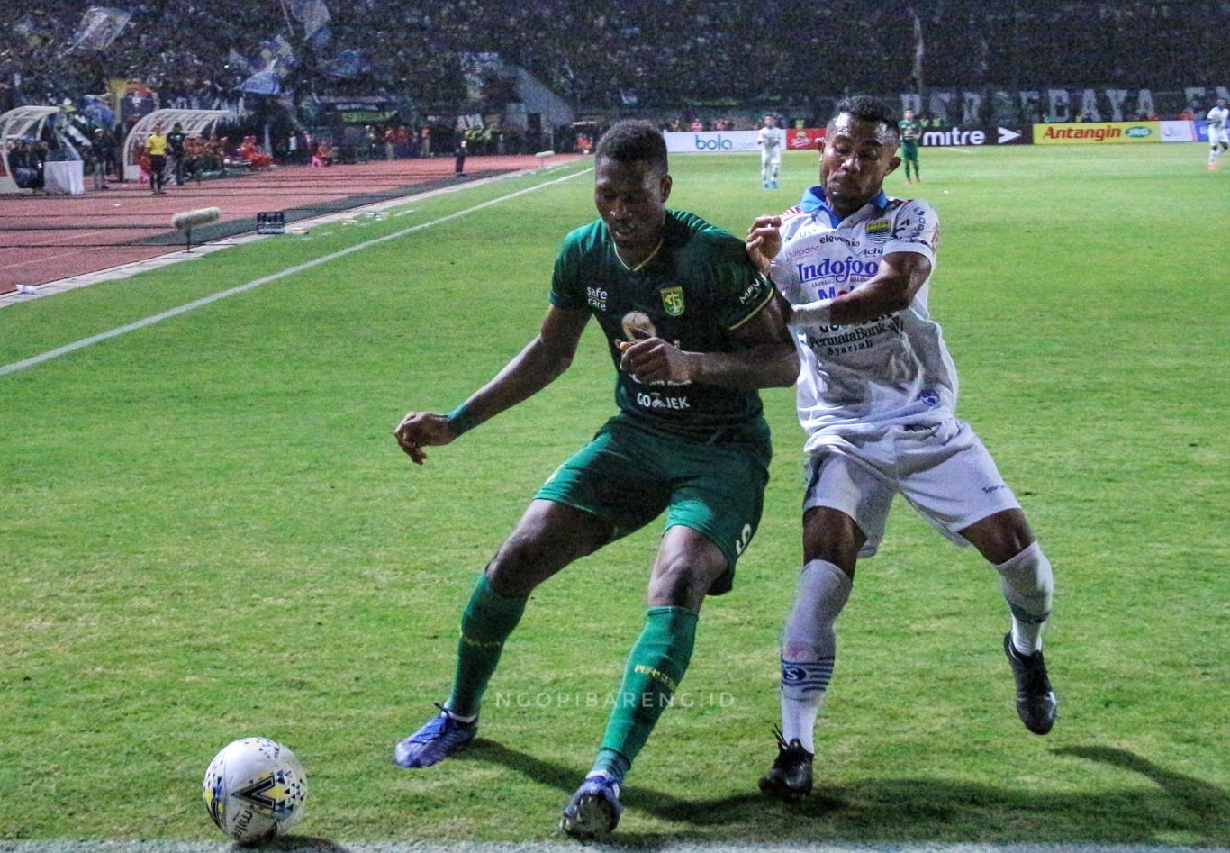 Striker Persebaya, Amido Balde. (foto: Haris/ngopibareng.id)