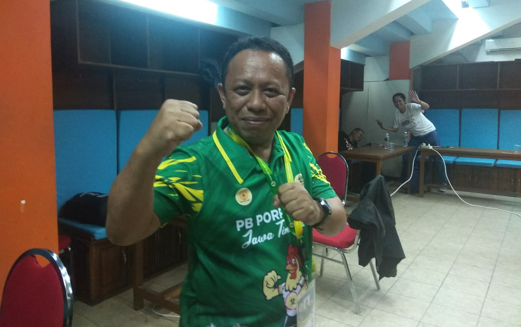 Ketua Pengkot Muaythai Surabaya, Andi Baso Juherman. (Dok. Pengkot Muaythai Surabaya)