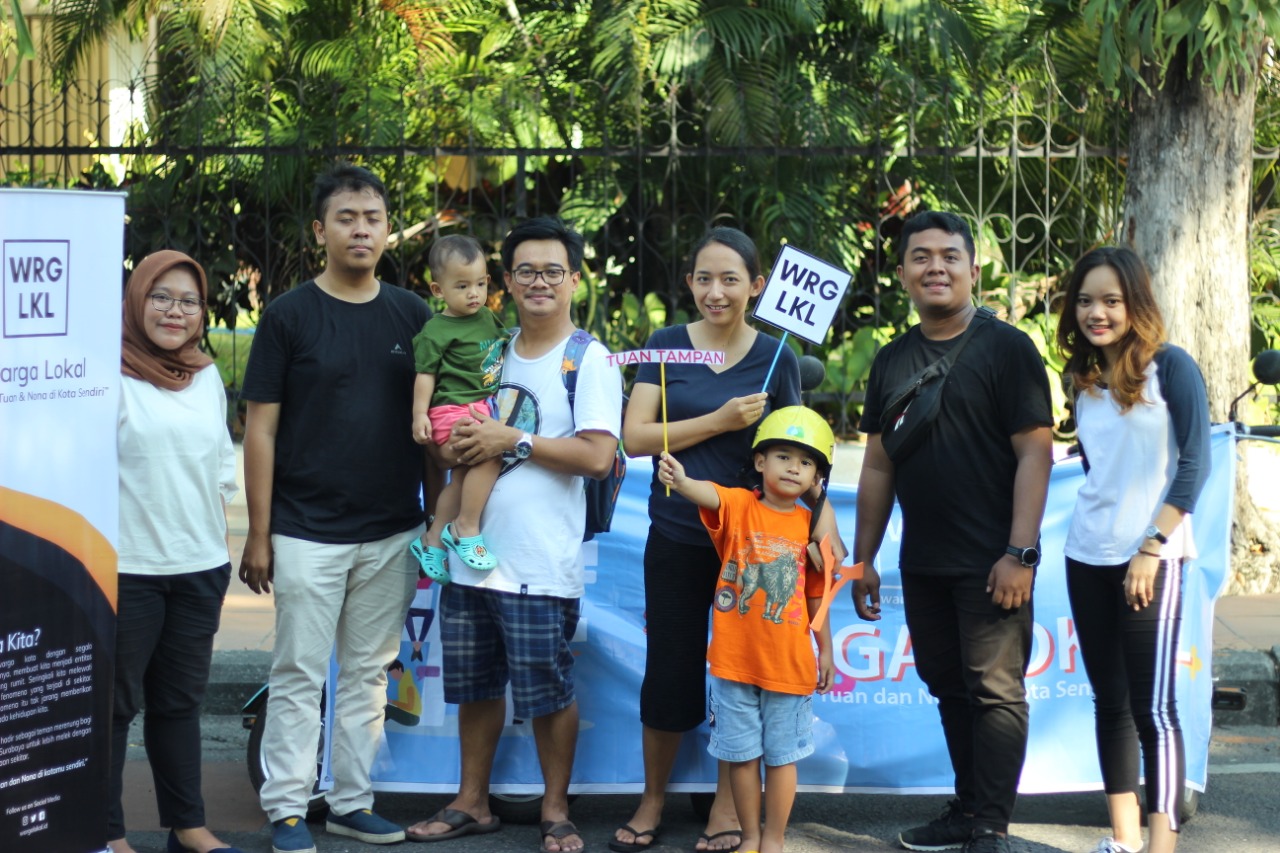 Kampanye Warga Lokal, sebuah komunitas anak muda milenial untuk turut serta dalam pembangunan kotanya. (Foto: Dok Warga Lokal)