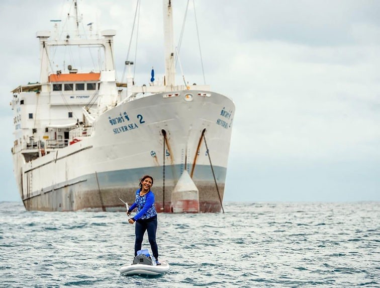 Perkasa di atas Paddling, Susi Pudjiastuti. (Foto:Istimewa/google)