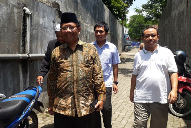 Ketua Gerakan Suluh Kebangsaan Mahfud MD. (Foto: dok/ngopibareng.id)