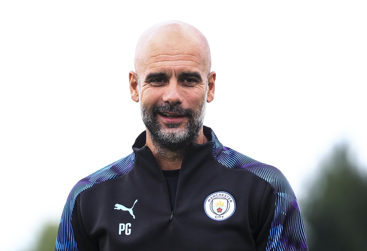 Pelatih Manchester City, Pep Guardiola. (Foto: Twitter/@ManCity)