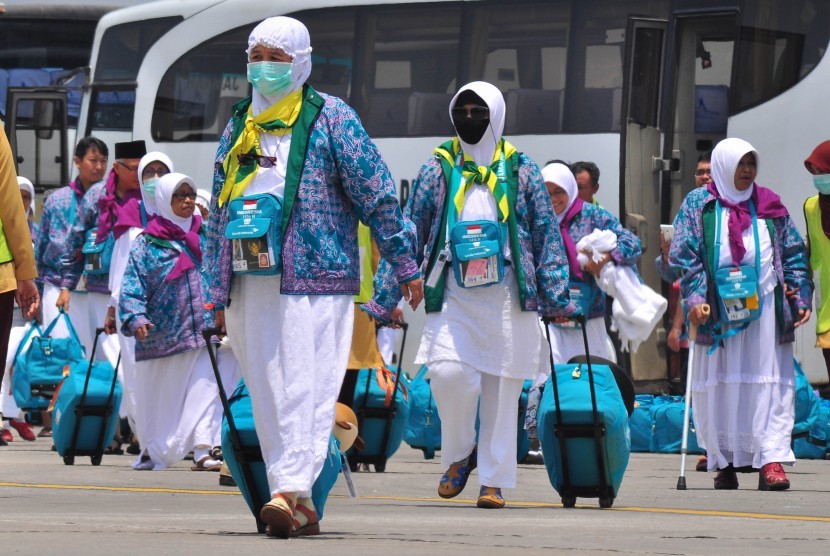 Calon jemaah haji asal Indonesia. (Foto: dok/antara)