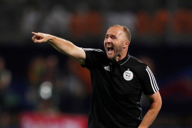 Pelatih Aljazair, Djamel Belmadi. (Foto: Twitter/@DBelmadiFR)