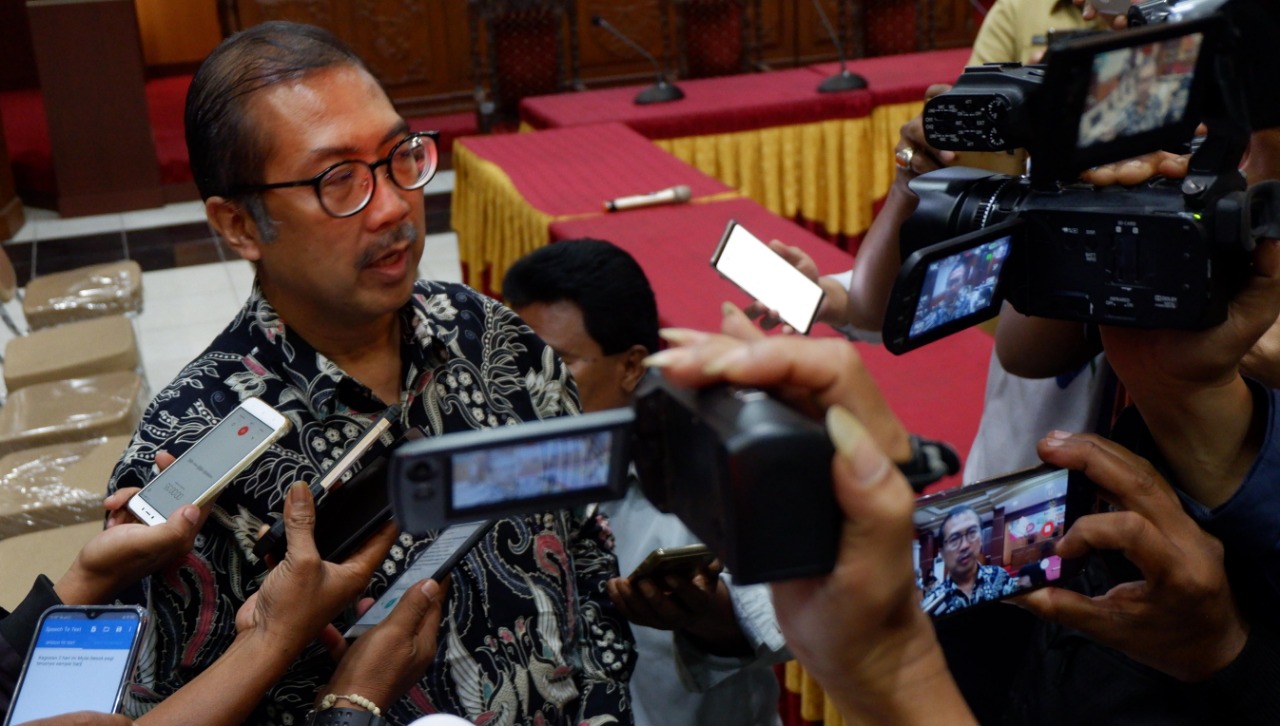 DIREKTUR Pengaduan Masyarakat KPK, Cahya Hardianto Harefa. (Foto: Ikhsan/ngopibareng.id)