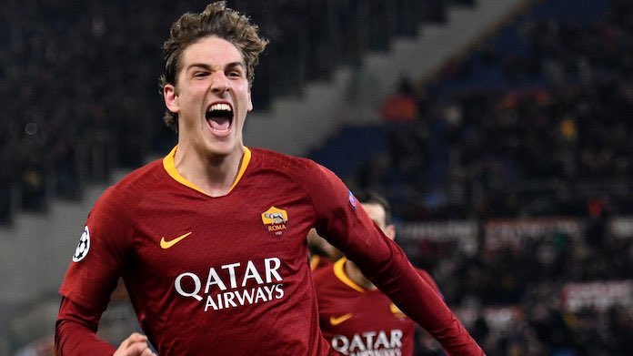 Nicolo Zaniolo menjadi incaran sejumlah klub besar Eropa. (Foto: Twitter/@RobertoFicerai1)