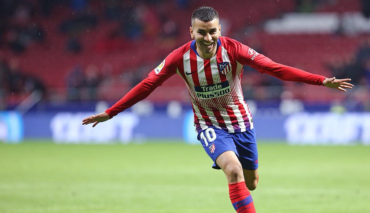 Striker Atletico Angel Correa ditawarkan ke Tottenham sebagai bagian dari kesepakatan Kieran Trippier. (Foto: Twitter/@AngelCorrea32)