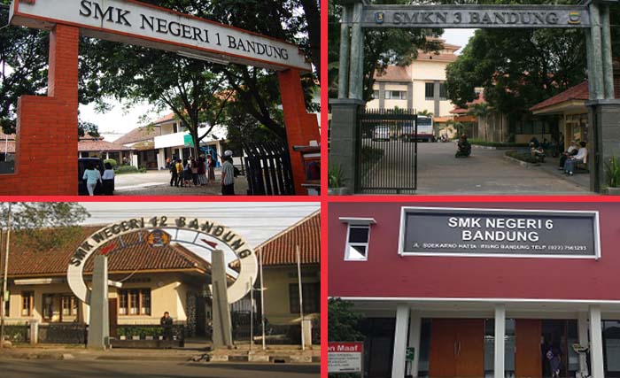 Ilustrasi SMK negeri di Bandung, Jawa Barat. (Foto:bandungraya/ngobar)