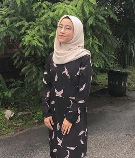 Nor Diana dalam keseharian, tak nampak Phoenix-nya. (Foto:afp)