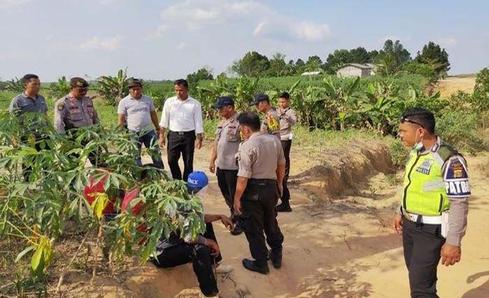 Aparat kepolisian Mesuji berhasil mengamankan beberapa orang saksi untuk dimintai keterangan, Rabu kemarin. (Foto:SriwijayaPost)