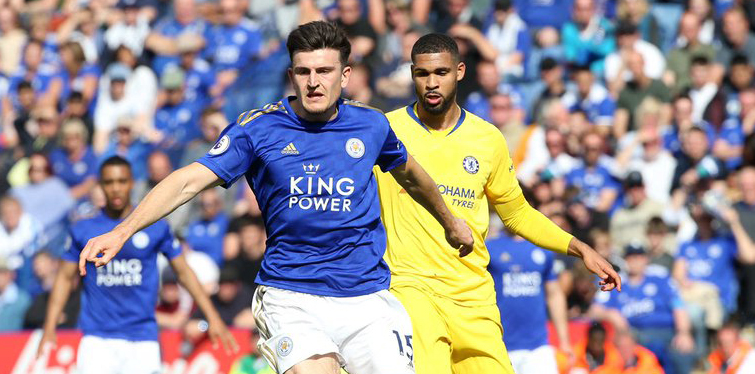 Bek tengah Leicester City Harry Maguire menjadi incaran banyak klub.(Foto: Twitter/@HarryMaguire93)