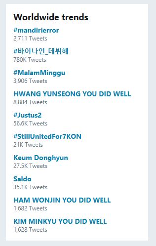 #mandirierror menjadi trending topic di Twitter. 