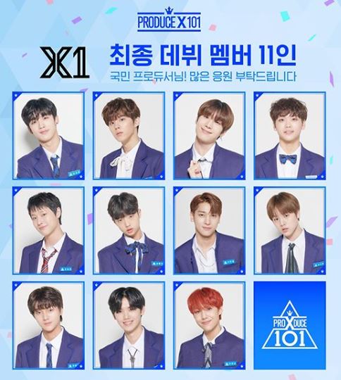 Produce X 101 bentukan MNet.