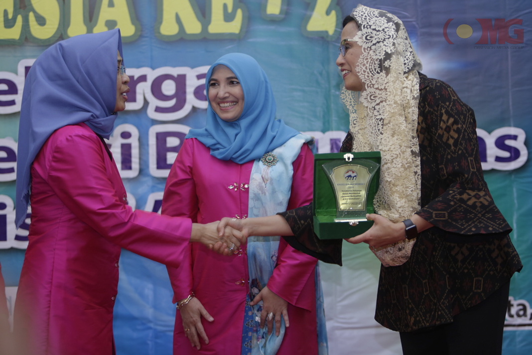 Menteri Keuangan Sri Mulyani Indrawati saat Kongres Muslimah Indonesia Ke-2 di Jakarta. (Foto: mui for ngopibareng.id)