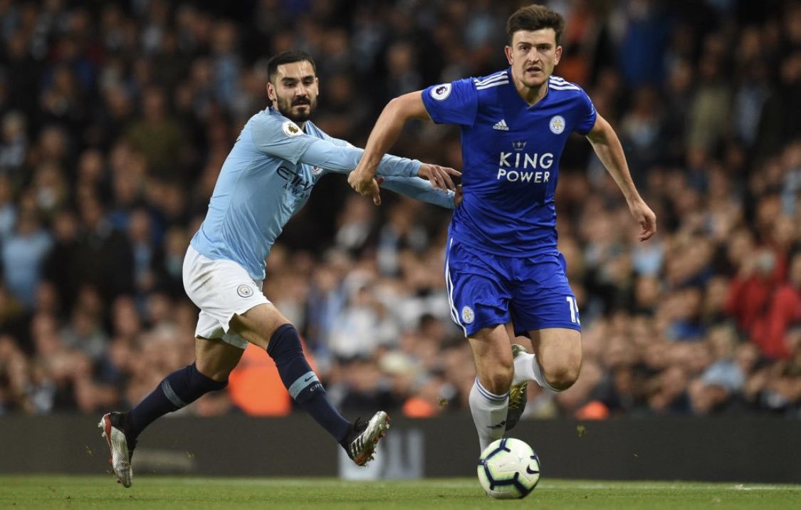 Manchester United dikabarkan sudah mencapai kesepakatan dengan Leicester City untuk Harry Maguire. (Foto: Twitter/@HarryMaguire93)