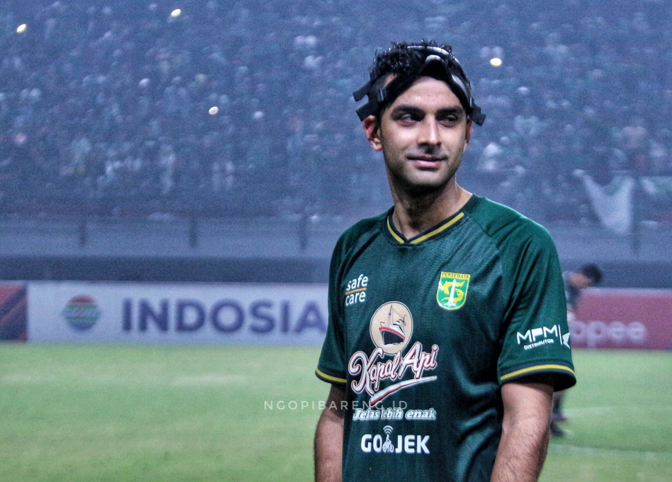 Bek Persebaya, Otavio Dutra. (Foto: Haris/ngopibareng.id)