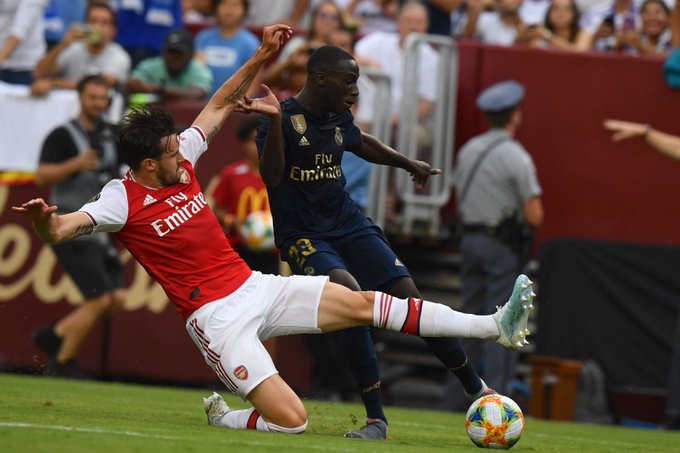 Arsenal kalah di babak adu penalti dari Real Madrid di turnamen ICC. (Foto: Twitter/@Arsenal)