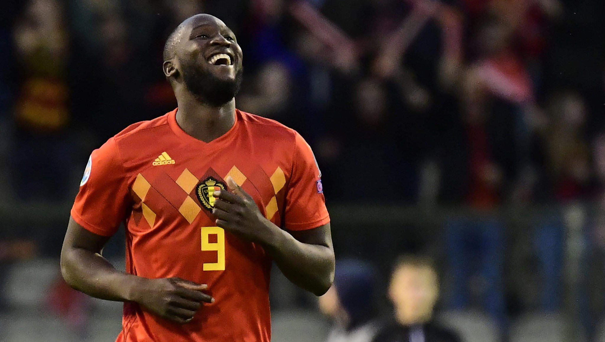 Romelu Lukaku rencananya akan dipulang ke Inggris jika tak kunjung sembuh dari cedera. (Foto: Twitter/@R_Lukaku