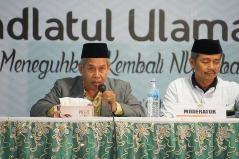 KH Marzuki Mustamar ketika memberikan ceramah. (Foto: dok ngopibareng.id)