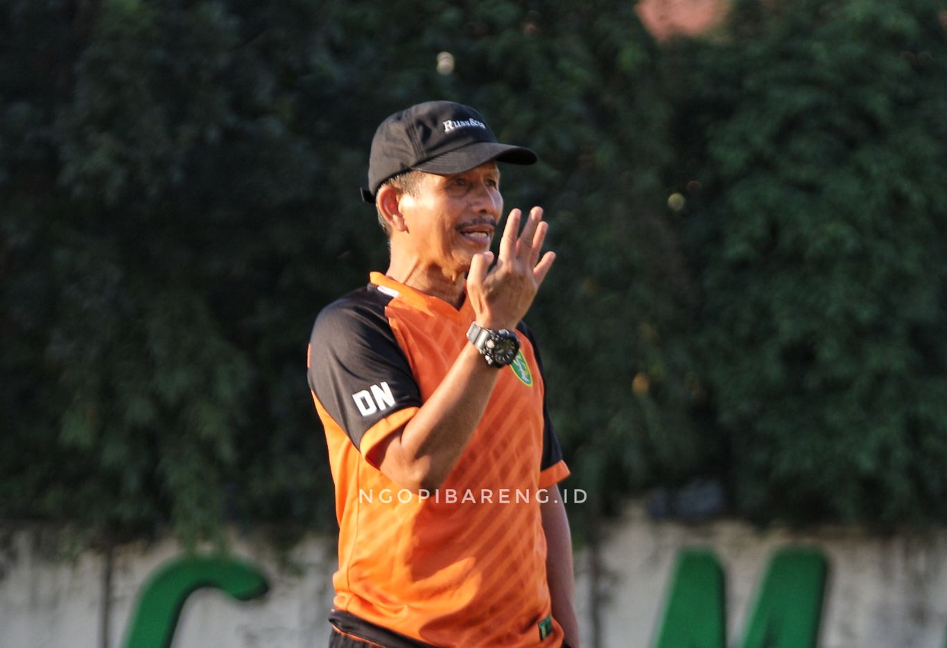 Pelatih Persebaya, Djajang Nurdjaman. (Foto: Haris/ngopibareng.id)