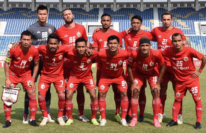 Skuat Persija Jakarta. (Foto: official Persija Jakarta)