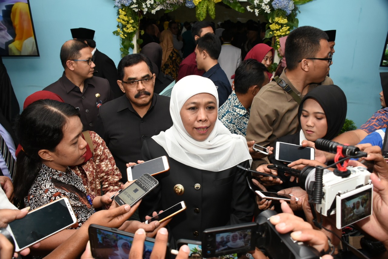 Gubernur Jatim Khofifah Indar Parawansa. (Foto: Faiq/ngopibareng.id)