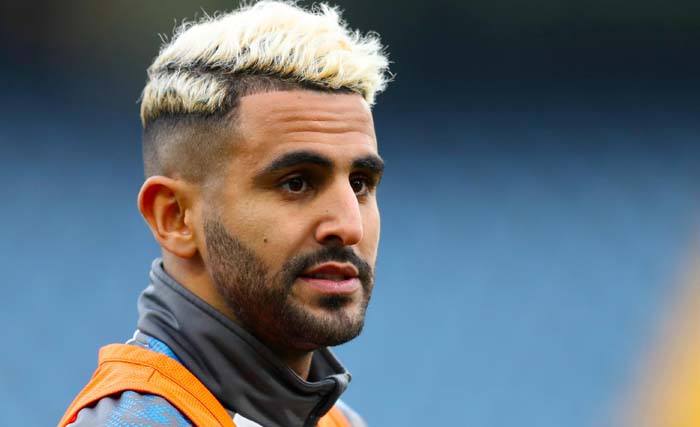 Penyerang Manchester City , Riyad Mahrez. (Foto:TheSun)