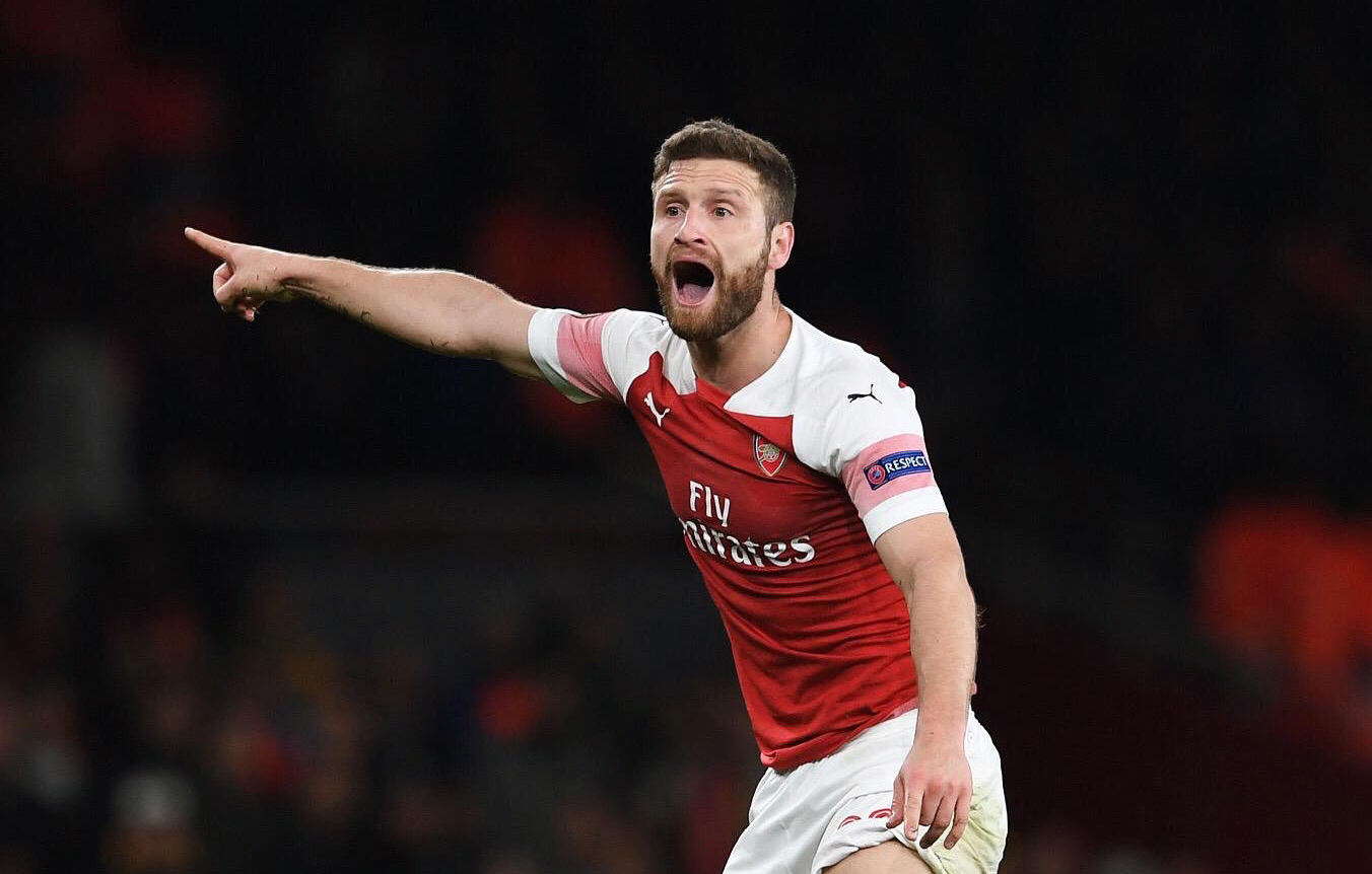 Skhodran Mustafi dianggap sebagai biang kekalahan Arsenal dari Barcelona. (Foto: Twitter/@MustafiOfficial)