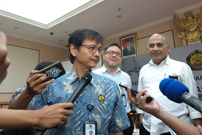 Direktur Jenderal Ketenagalistrikan Kementerian ESDM Rida Mulyana. (Foto: ist/ngopibareng.id)