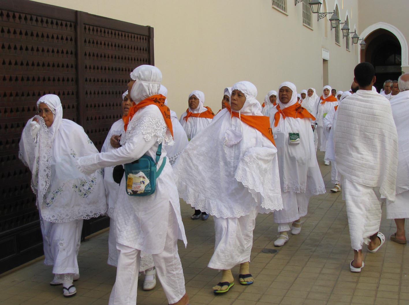 Jemaah haji perempuan di Makkah. (Foto: ist/ngopibareng.id)