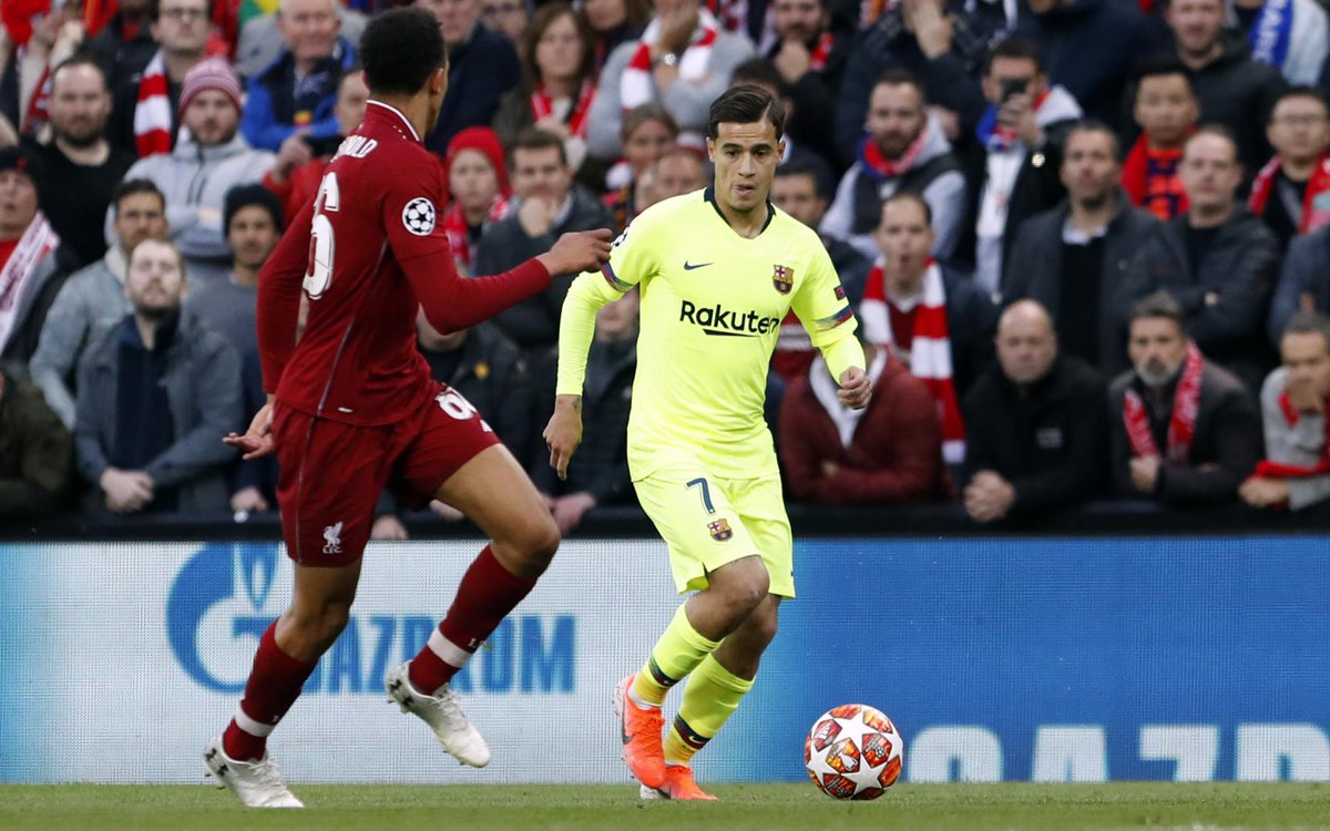 Barcelona berharap Tottenham bersedia menampung Philippe Coutinho. (Foto: Twitter/@ 