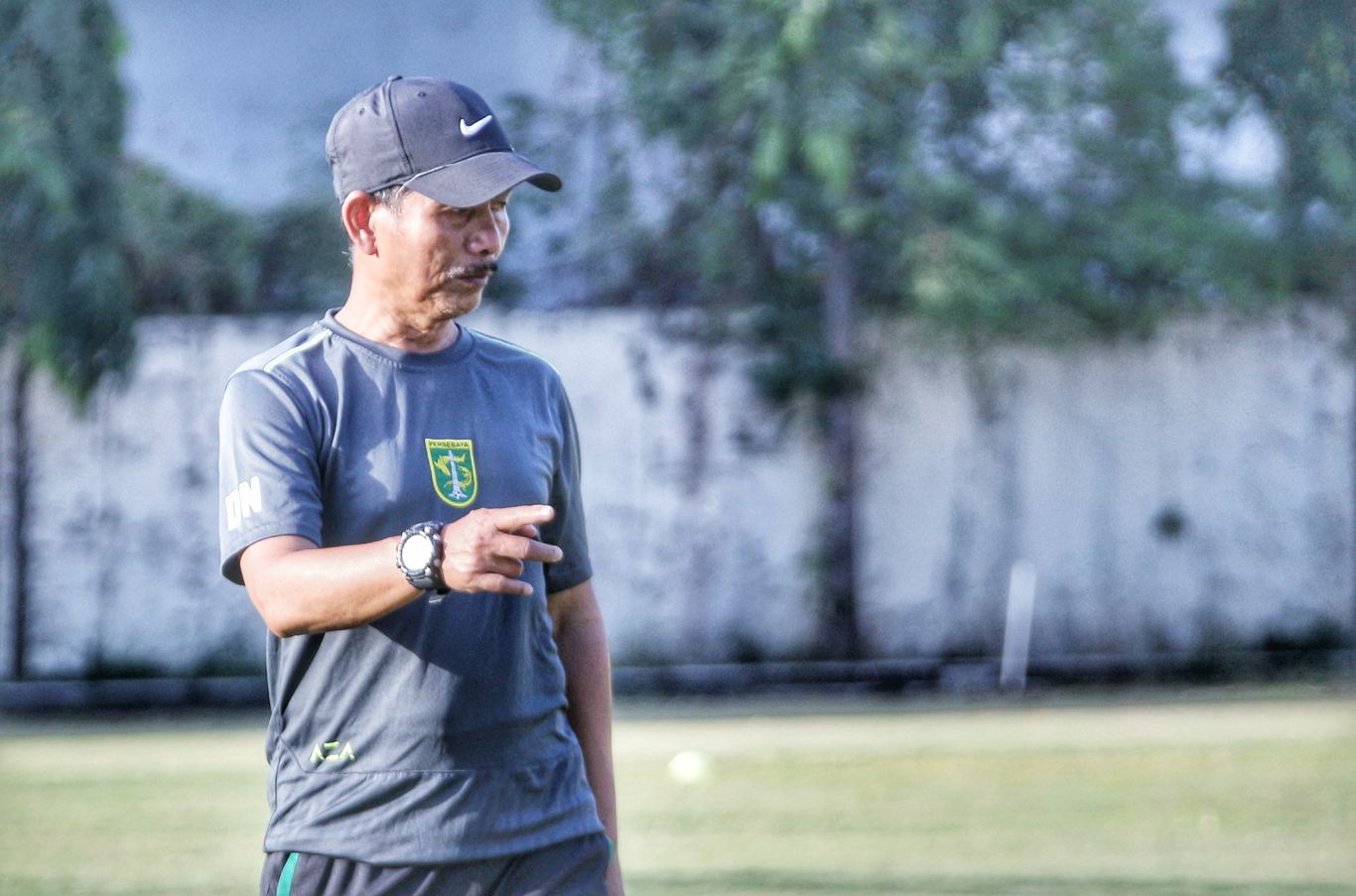 Pelatih Persebaya, Djajang Nurdjaman. (Foto: Haris/ngopibareng.id)