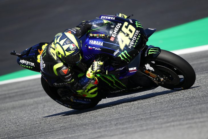 Pebalap Yamaha Valentino Rossi. (Foto: MotoGP.com)