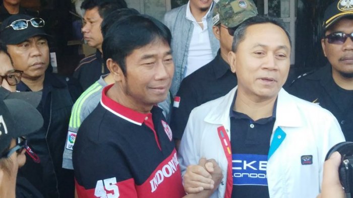 Mantan Pimpinan DPRD DKI Abraham Lunggana alias Haji Lulung dan Ketua Partai Amanat Nasional (PAN) Zulkifli Hasan (Zulhas).