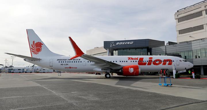 Boeing 737-8 MAX milik Lion Air. (Foto: Ilustrasi)