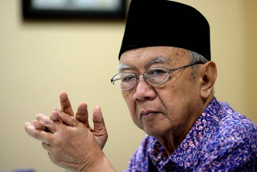 Tokoh Nahdlatul Ulama, KH Salahuddin Wahid atau Gus Sholah. (Foto: dok/ngopibareng.id)